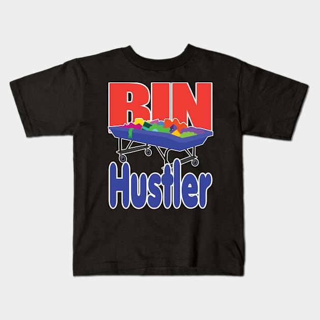 Bin Hustler Kids T-Shirt by jw608